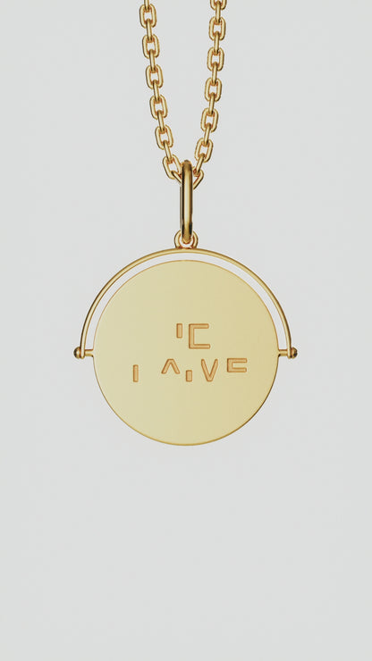 Petite amulette tout or